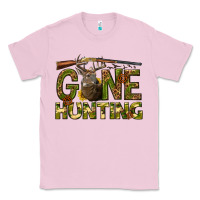 Bubblegum Pink gone hunting western Classic Tee - texasbilliewilder