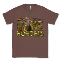 Chestnut gone hunting western Classic Tee - texasbilliewilder
