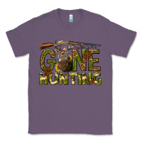 Lavender gone hunting western Classic Tee - texasbilliewilder
