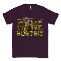 Plum gone hunting western Classic Tee - texasbilliewilder