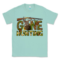 Seafoam gone hunting western Classic Tee - texasbilliewilder
