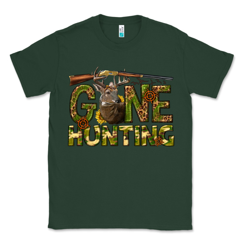 Gone Hunting Western Classic Tee by texasbilliewilder | Teevron