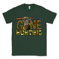 Sports Green gone hunting western Classic Tee - texasbilliewilder