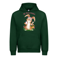 Foreset Green Babies First Easter Girls Urban Hoodie - Jasminsmagicworld