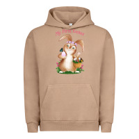 Pigment Burro Babies First Easter Girls Urban Hoodie - Jasminsmagicworld