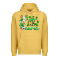 Antique Gold st.patricks one lucky nurse Premium Hoodie - BarkalooDesign