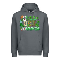 Rock st.patricks one lucky nurse Premium Hoodie - BarkalooDesign