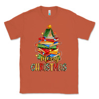 Copper book christmas tree merry christmas Classic Tee - Zillion Design Studio