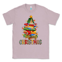 Lilac book christmas tree merry christmas Classic Tee - Zillion Design Studio