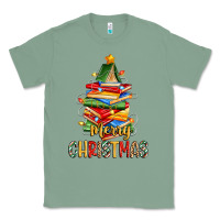 Sage book christmas tree merry christmas Classic Tee - Zillion Design Studio