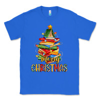 True Royal book christmas tree merry christmas Classic Tee - Zillion Design Studio