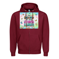 Burgundy ive survived too many storms Zipper Hoodie - texasbilliewilder