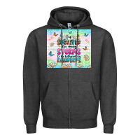 Charcoal Heather ive survived too many storms Zipper Hoodie - texasbilliewilder