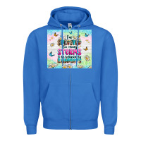 True Royal ive survived too many storms Zipper Hoodie - texasbilliewilder