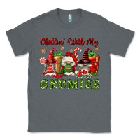 Charcoal Heather Chillin' With My Gnomies Classic Tee - FaDigitalArtStudio