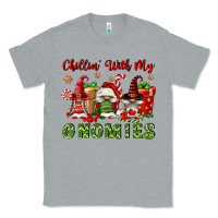 Heather Grey Chillin' With My Gnomies Classic Tee - FaDigitalArtStudio