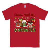 Red Chillin' With My Gnomies Classic Tee - FaDigitalArtStudio