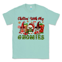 Seafoam Chillin' With My Gnomies Classic Tee - FaDigitalArtStudio