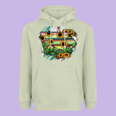 Iowa State Map Heavyweight Hoodie Designed By Ranaportraitstore