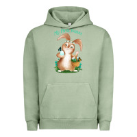 Pigment Oil Green Babies First Easter Boys Urban Hoodie - Jasminsmagicworld
