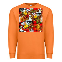 Carrot christmas leopard duck Premium Sweatshirt - FaDigitalArtStudio