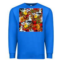 True Royal christmas leopard duck Premium Sweatshirt - FaDigitalArtStudio