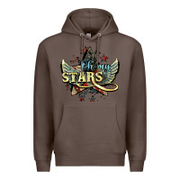 Coffee oh my stars america wings Premium Hoodie - NancyCooperArtShop