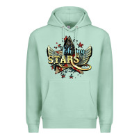 Seafoam oh my stars america wings Premium Hoodie - NancyCooperArtShop