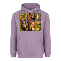 Lavender Black king juneteenth Heavyweight Hoodie - Zillion Design Studio