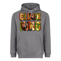 Storm Black king juneteenth Heavyweight Hoodie - Zillion Design Studio