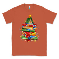 Copper book christmas tree Classic Tee - Zillion Design Studio