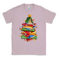 Lilac book christmas tree Classic Tee - Zillion Design Studio