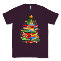 Plum book christmas tree Classic Tee - Zillion Design Studio