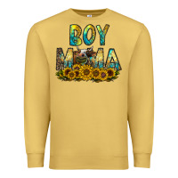 Antique Gold boy mama Premium Sweatshirt - CowhideDigitalArt