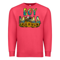 Cardinal boy mama Premium Sweatshirt - CowhideDigitalArt