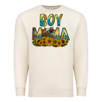 Sandshell boy mama Premium Sweatshirt - CowhideDigitalArt