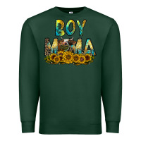 Sports Green boy mama Premium Sweatshirt - CowhideDigitalArt