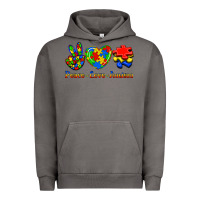 Pigment Tornado Peace Love Autism Urban Hoodie - Jasminsmagicworld