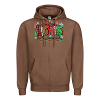 Chestnut christmas lights are my favorite color Zipper Hoodie - Zillion Design Studio