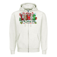 Oatmeal Heather christmas lights are my favorite color Zipper Hoodie - Zillion Design Studio