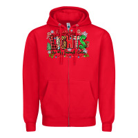 Red christmas lights are my favorite color Zipper Hoodie - Zillion Design Studio