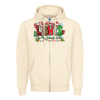 Sandshell christmas lights are my favorite color Zipper Hoodie - Zillion Design Studio