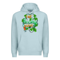 Blue Mist st.patricks one lucky nurse Premium Hoodie - BarkalooDesign