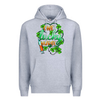 Heather Grey st.patricks one lucky nurse Premium Hoodie - BarkalooDesign
