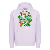 Lilac st.patricks one lucky nurse Premium Hoodie - BarkalooDesign