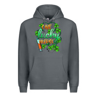 Rock st.patricks one lucky nurse Premium Hoodie - BarkalooDesign