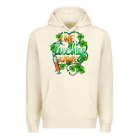 Sandshell st.patricks one lucky nurse Premium Hoodie - BarkalooDesign