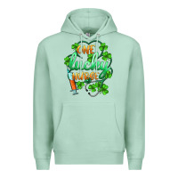 Seafoam st.patricks one lucky nurse Premium Hoodie - BarkalooDesign