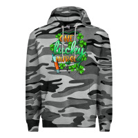 Slate Camo st.patricks one lucky nurse Premium Hoodie - BarkalooDesign
