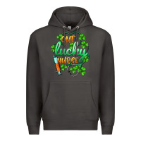 Smoke st.patricks one lucky nurse Premium Hoodie - BarkalooDesign
